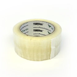 V04761 CT SEALING TAPE 72MMX100M 1.8MIL VERITIV TUFFLEX AC180 ACRYL CLR 24/CS