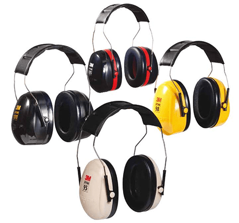 Ear Muffs: Over-the-Head Earmuff, 21 dB NRR, Foldable, Foam/Polyurethane/PVC, Beige