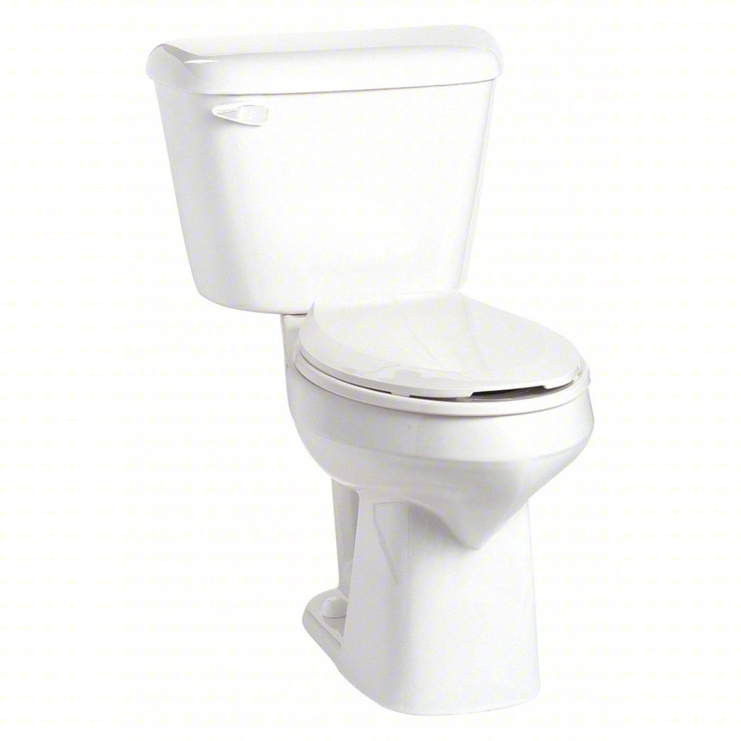 Tank Toilet: Alto(R), 1.28 Gallons per Flush, Elongated Bowl, Left Hand Trip Lever, Whites